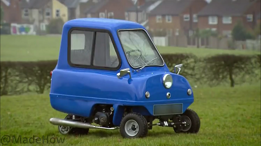 مراحل ساخت کوچک ترین خودرو جهان 
